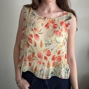 Floral Print Tank 🌷